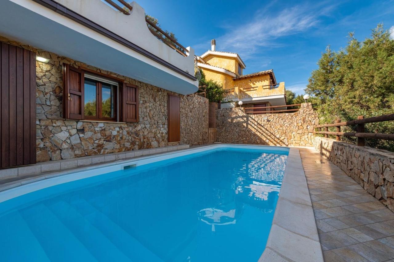 Villa Acquamarina Semi Detached Villa With Private Pool And Wifi Torre delle Stelle Ngoại thất bức ảnh